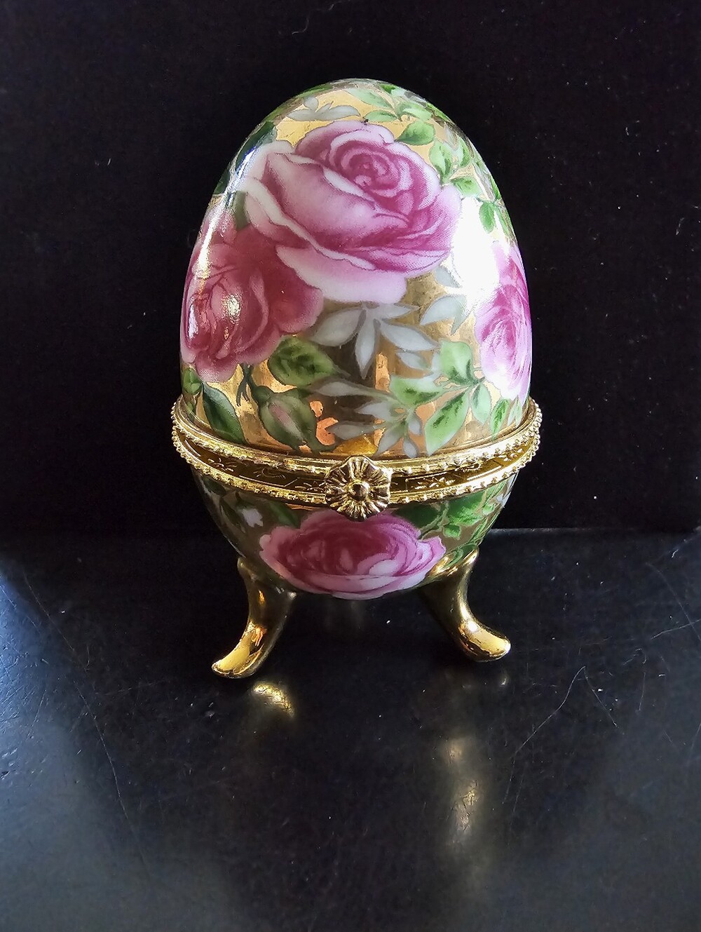 Vintage Egg Trinket Dish